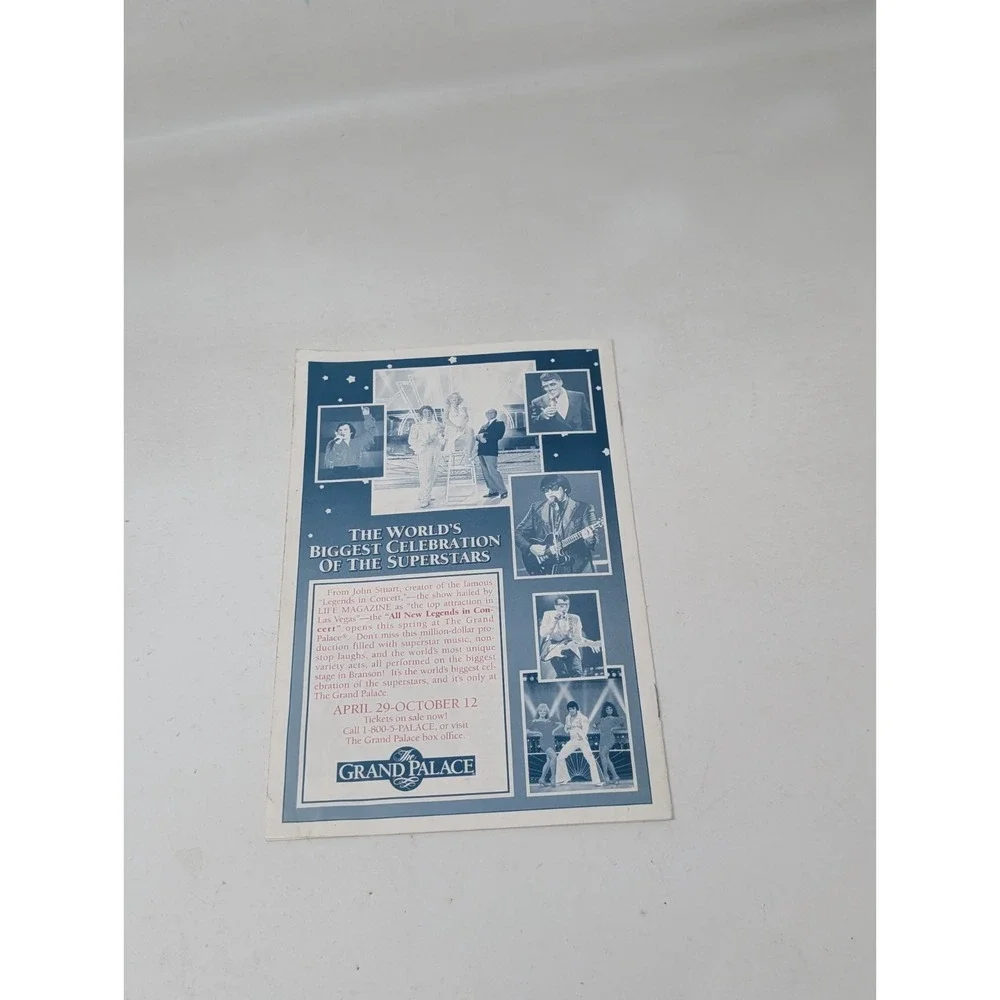 1995 Radio City Music Hall Christmas Program Playbill Rockettes Grand Palace VTG